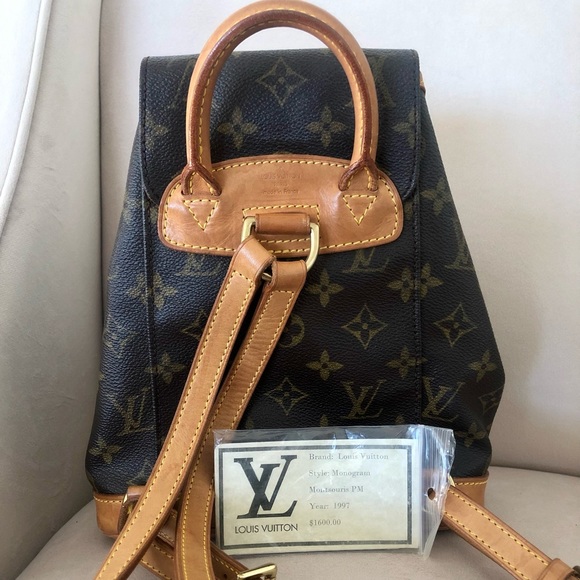Louis Vuitton 1997 Monogram Montsouris PM - Picture 1 of 14